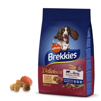 BREKKIES EXCEL DOG TENDER & DELICIOUS BUEY - 2