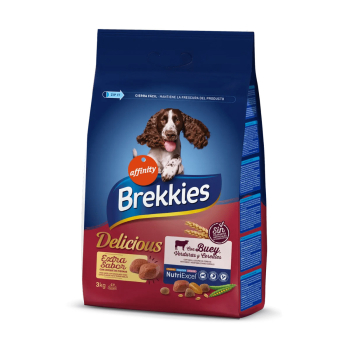 BREKKIES EXCEL DOG TENDER & DELICIOUS BUEY - 1
