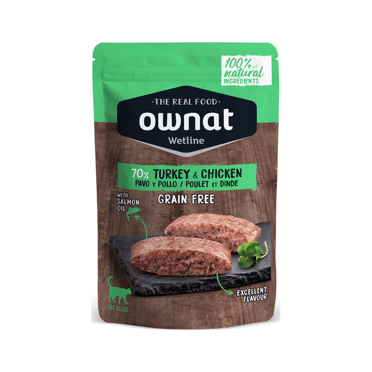 OWNAT CAT WET TURKEY & CHICKEN