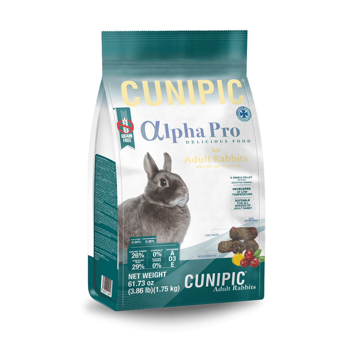 CUNIPIC ALPHA PRO CONEJO ADULTO