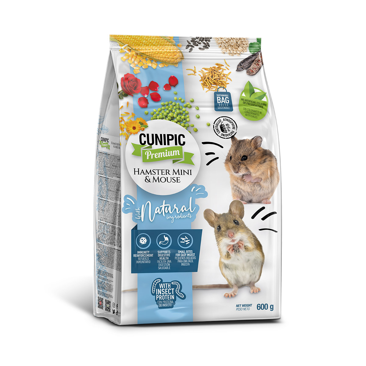 CUNIPIC PREMIUM HAMSTER MINI Y RATÓN