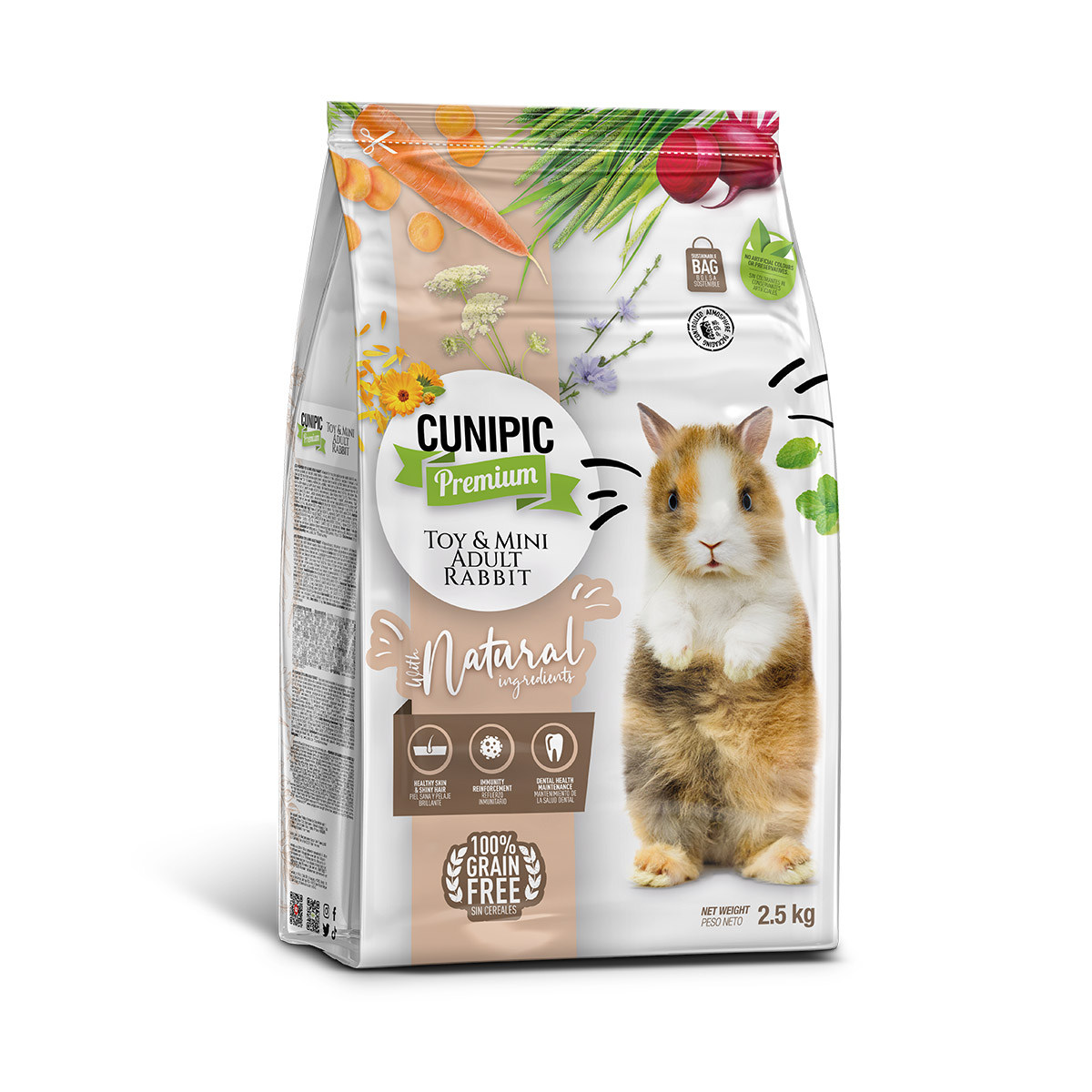 CUNIPIC PREMIUM CONEJO TOY & MINI ADULT