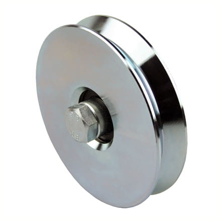 Rueda canal angular para puerta corredera  AUMON