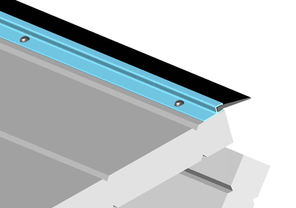 Perfil aluminio "h" para goma tapajuntas y antipinzamiento 3 metros - 3