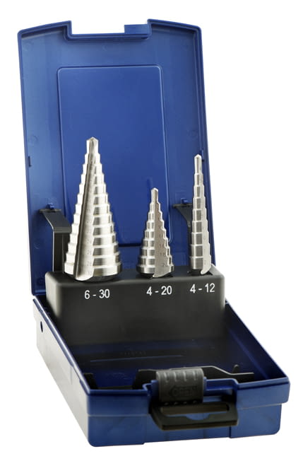 Juego brocas escalonadas HSSE 5% Cobalto ref. 1607 IZAR