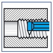 Herramienta torno para roscado interior ISO 13  DIN 283  IZAR - 1
