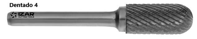 Fresa rotativa radial metal duro  IZAR - 4