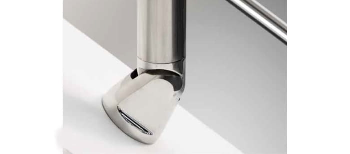 Base articulada para poste de barandilla inox AISI-316 (Caja de 2 unidades //precio por unidad!!) - 1