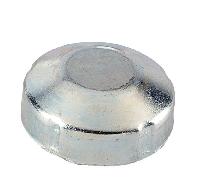 Tapón liso para tubo 48 mm galvanizado  IMECA