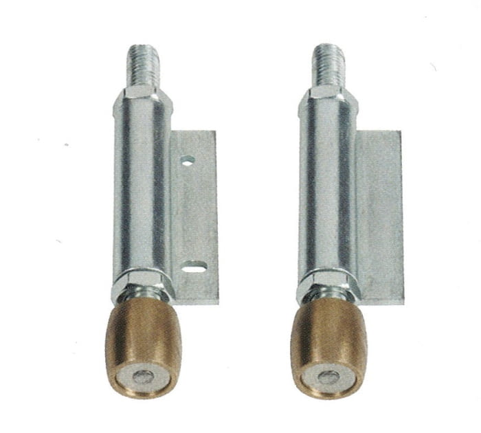 Guiador inferior lateral de ala corta para puerta librillo, serie media