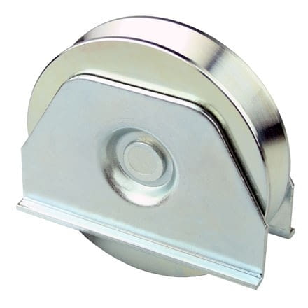 Rueda con soporte para soldar de canal cuadrada