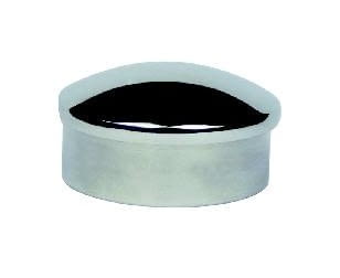 Tapa final redondo para tubo barandilla inox AISI-316 (Caja indivisible 2 unidades/ precio por unidad!!)