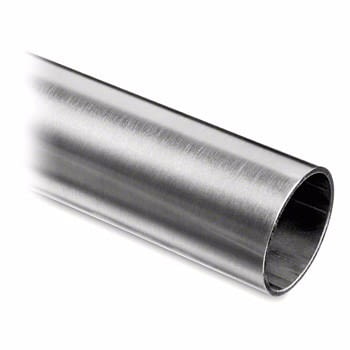 Tubo inox redondo acabado satinado AISI-304 (barras 3 metros)