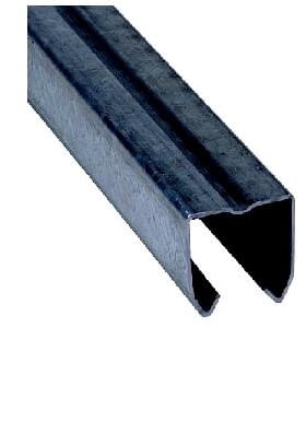 Guía 3 metros para puerta corredera 60x55 mm para MAFRA