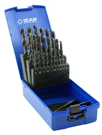 Juego Brocas HSS 25 pcs (1-13 x 0,5 mm) IZAR