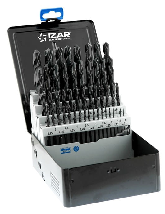 Juego Brocas HSS 49 pcs (1-13 x 0,25 mm) IZAR