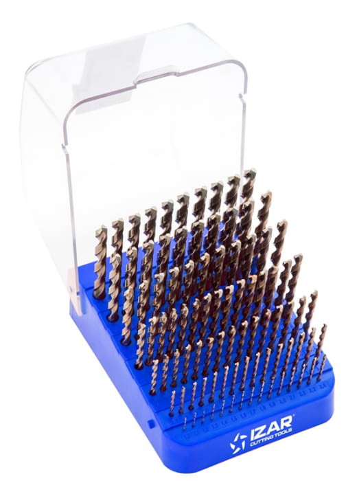 Juego Brocas cobalto 91 pcs (1-10 x 0,10 mm) IZAR
