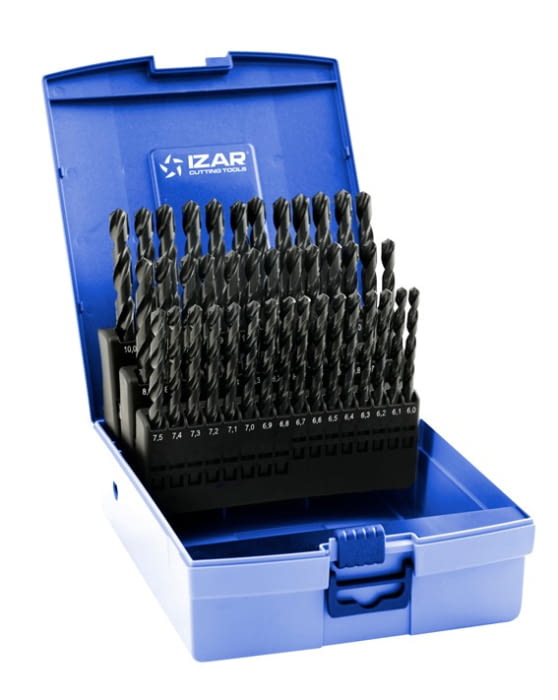 Juego Brocas HSS 41 pcs (6-10 x 0,10 mm) IZAR