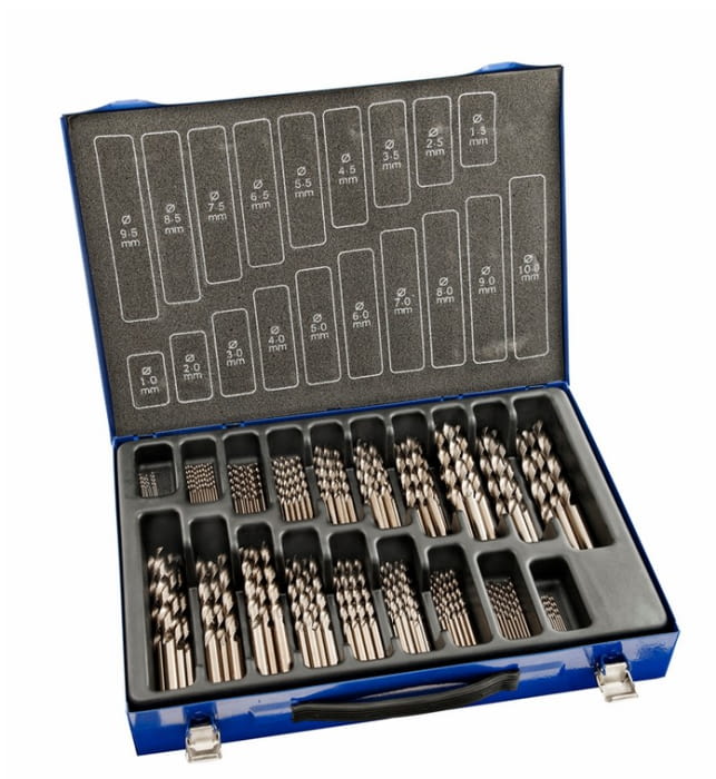 Juego Brocas cobalto 170 pcs (1-10 x 0,5 mm) IZAR