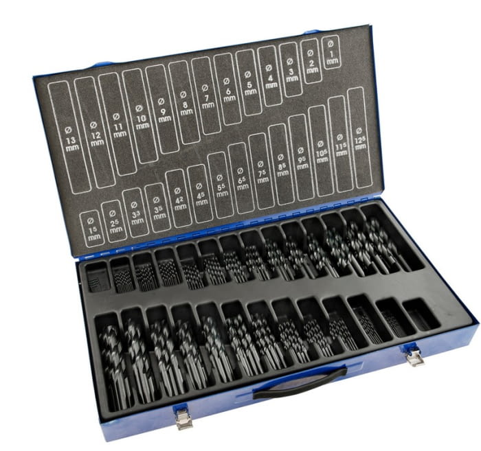Juego Brocas HSS 220 pcs (1-13 x 0,5 mm + 3,3 + 4,2 mm) IZAR