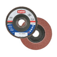 Disco abrasivo láminas de abrasivo corindón hierro/madera RATIO