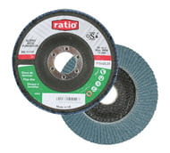 Disco abrasivo láminas de abrasivo zirconio para inox / hierro RATIO
