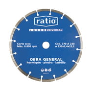 Disco diamante láser universal segmentado  RATIO