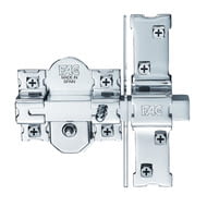 Cerrojo antipalanca botón + llave mod. 946-RP/80 UVE FAC