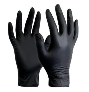 guants nitril negre XL s/p preu paq 100 uni