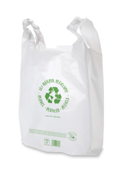 camiseta reciclable 70% 50x70 G.200 paq. 80 - 