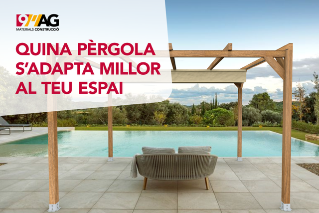 Quina pèrgola de fusta transformarà el teu espai exterior?