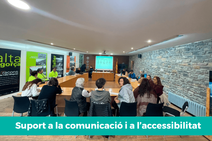 Suport a la comunicació i a l'accessibilitat