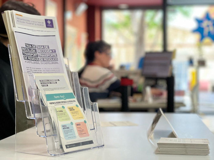 Campanya informativa per a la implantació de la nova taxa de residus al municipi de Castellbisbal
