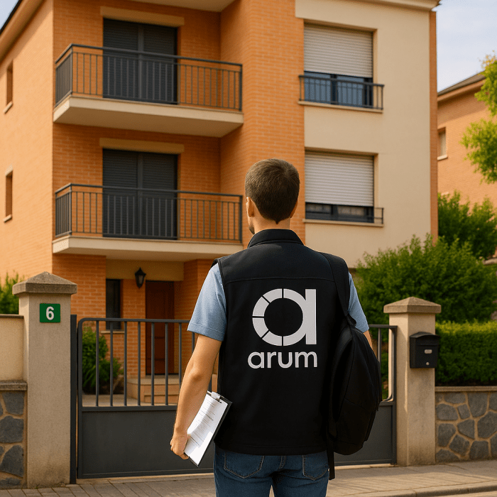 Arum inicia visites per verificar el funcionament de les targetes dels contenidors intel·ligents a Sant Just Desvern