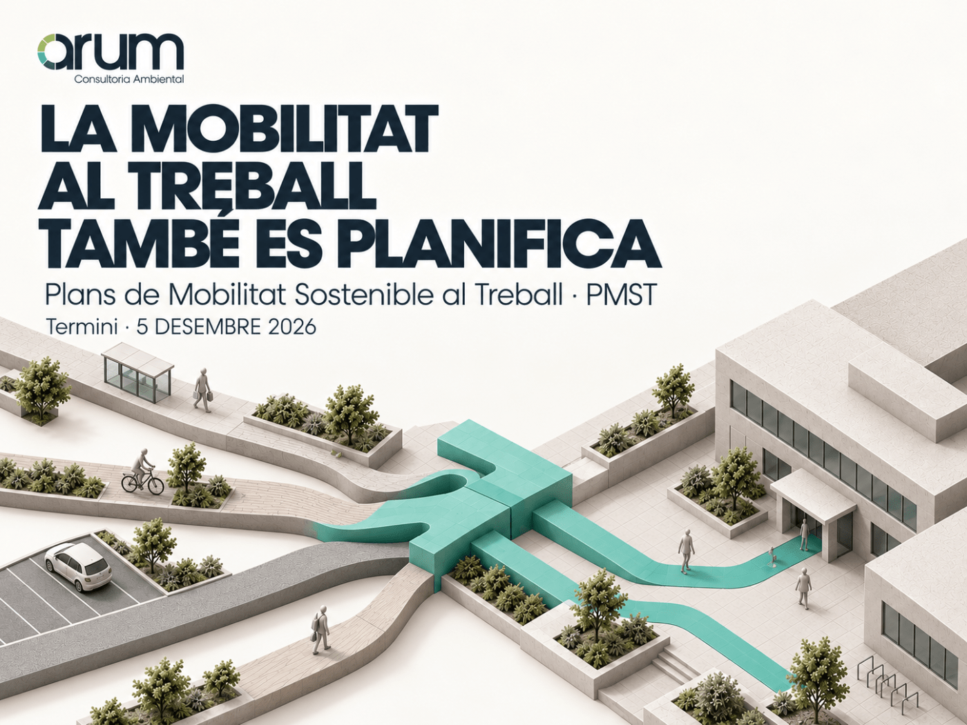 El teu centre de treball necessita un Pla de Mobilitat Sostenible abans del desembre de 2026?