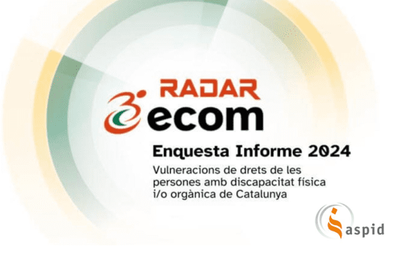 Participa en l’enquesta RADAR 2024, de vulneració dels drets de les persones amb discapacitat física i/o orgànica!!