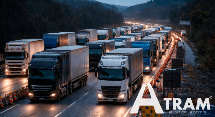 EL MINISTERIO DE TRANSPORTES Y MOVILIDAD SOSTENIBLE AUTORIZA FLEXIBILIZAR LOS TIEMPOS DE CONDUCCIÓN Y DESCANSO PARA LOS TRANSPORTISTAS AFECTADOS POR LOS BLOQUEOS Y CONFLICTOS EN FRANCIA