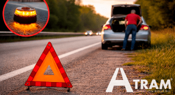 LA DGT ACLARA: NO SE MULTARÁ POR EL USO DE TRIÁNGULOS, PERO LA BALIZA V-16 YA ES OBLIGATORIA EN TODOS LOS VEHÍCULOS