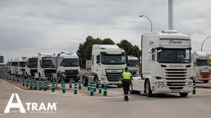 Los vehículos pesados, bajo la lupa de tráfico