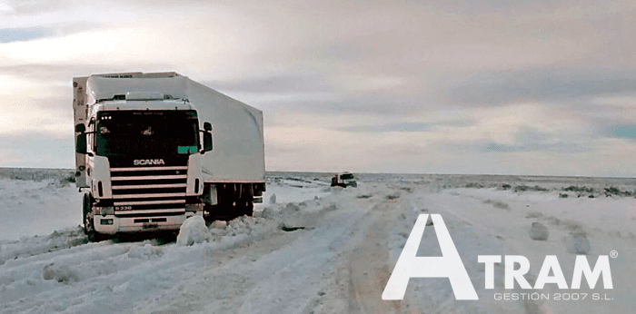 LA DGT RECHAZA CONVALIDAR LOS CURSOS ADR A LOS CONDUCTORES PROFESIONALES AFECTADOS POR LOS BLOQUEOS POR LA NIEVE