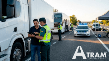 DESCIENDEN LAS SANCIONES EN LA CAMPAÑA DE CONTROL DE CAMIONES, AUNQUE PERSISTEN LOS INCUMPLIMIENTOS DE LOS TIEMPOS DE DESCANSO