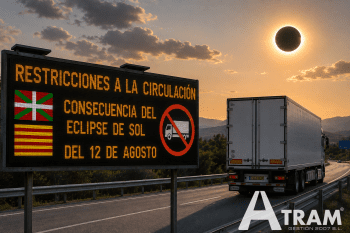 RESTRICCIONES A LA CIRCULACIÓN EN PAÍS VASCO Y CATALUÑA CONSECUENCIA DEL ECLIPSE DE SOL DEL 12 DE AGOSTO