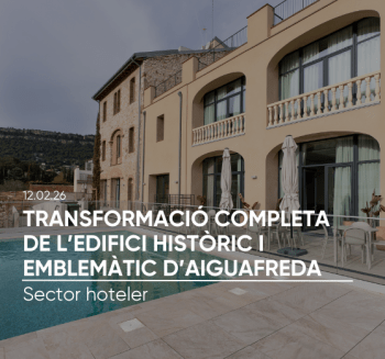 Transformació completa de l’edifici històric i emblemàtic d’Aiguafreda