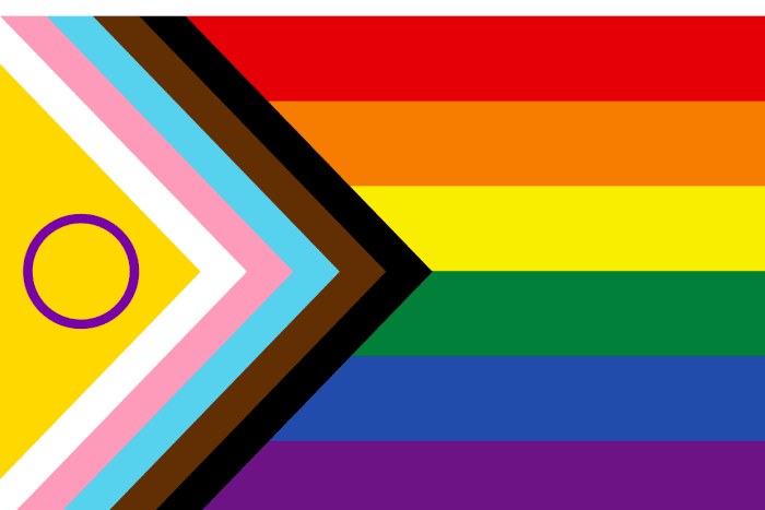 Bandera inclusió i progrés 2023