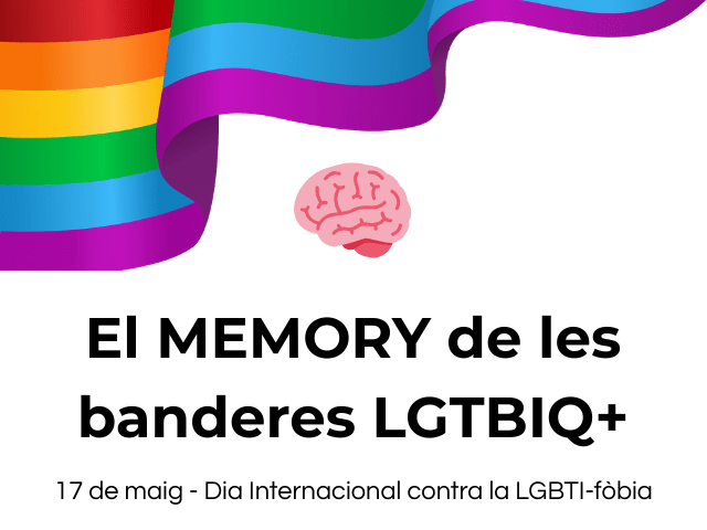 L’Ajuntament de Tàrrega edita un joc del ‘memory’ amb les banderes de 17 dels diferents col·lectius LGTBIQ+