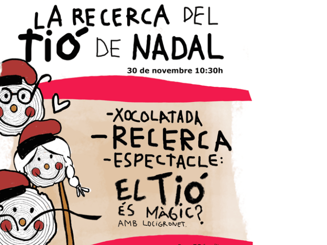 A la recerca del tió: Activitat tradicional de Nadal per a gaudir en família