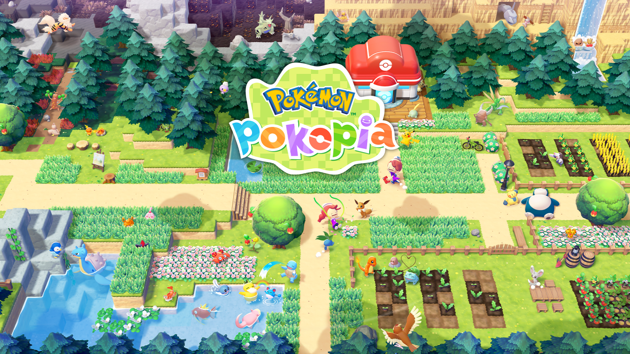 Pokémon Pokopia ja disponible a Comercial Sans!