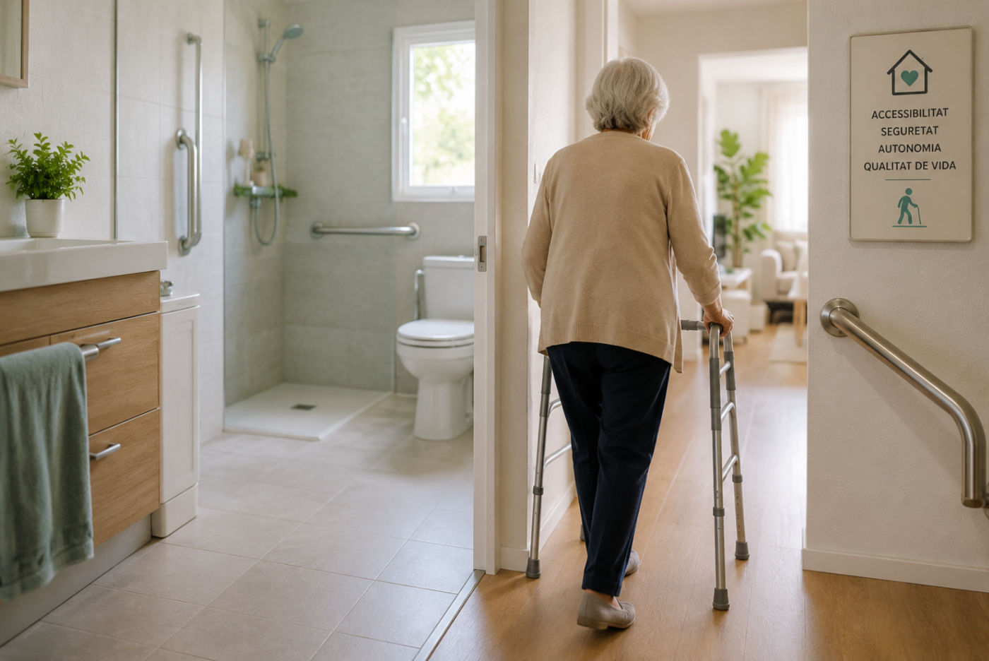 Oberta una nova convocatòria d’ajuts per adaptar habitatges de persones grans