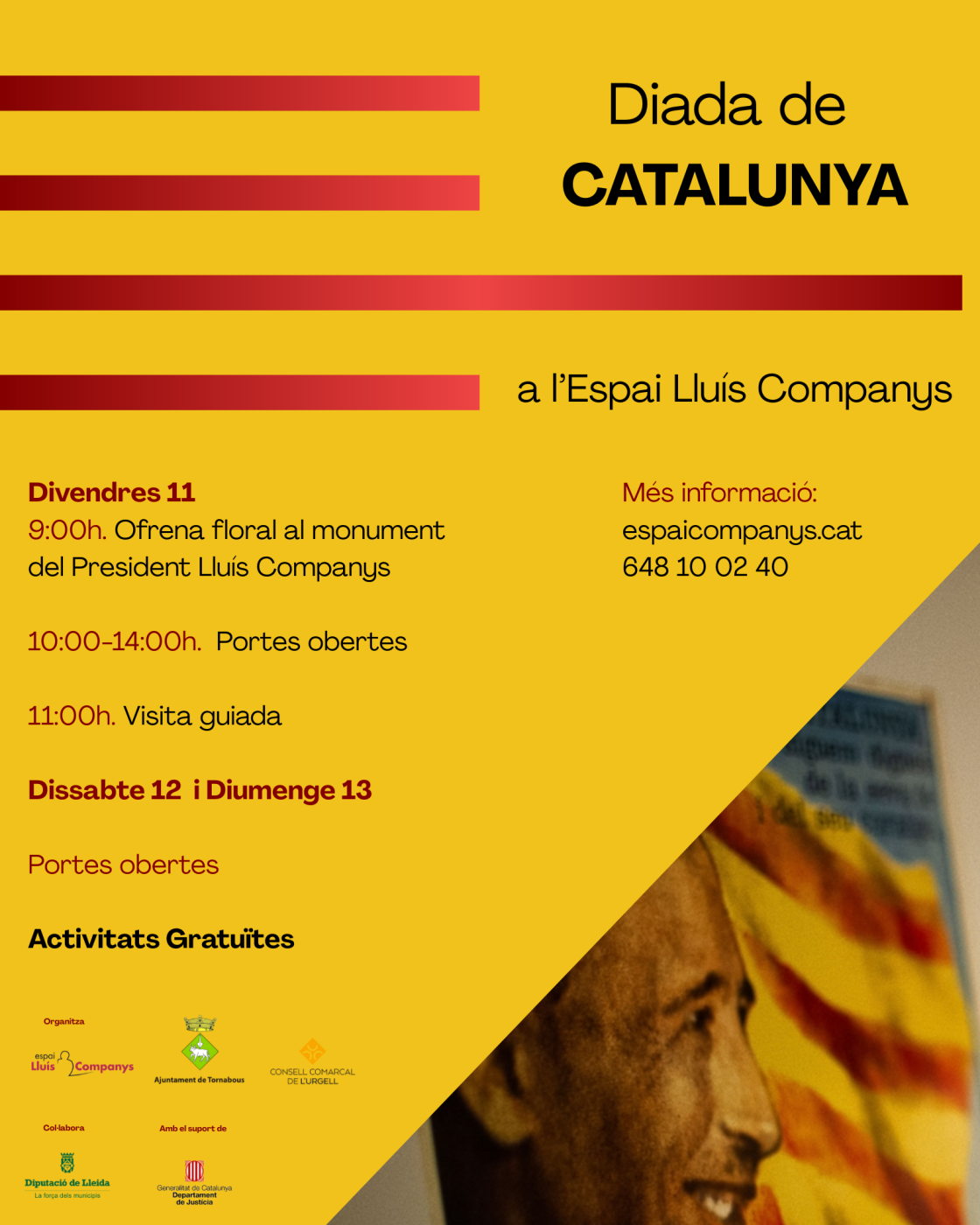Arriba la Diada a l'Espai Companys!