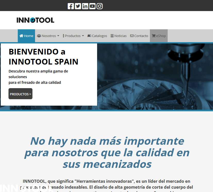 Innotool Spain - Nueva Web